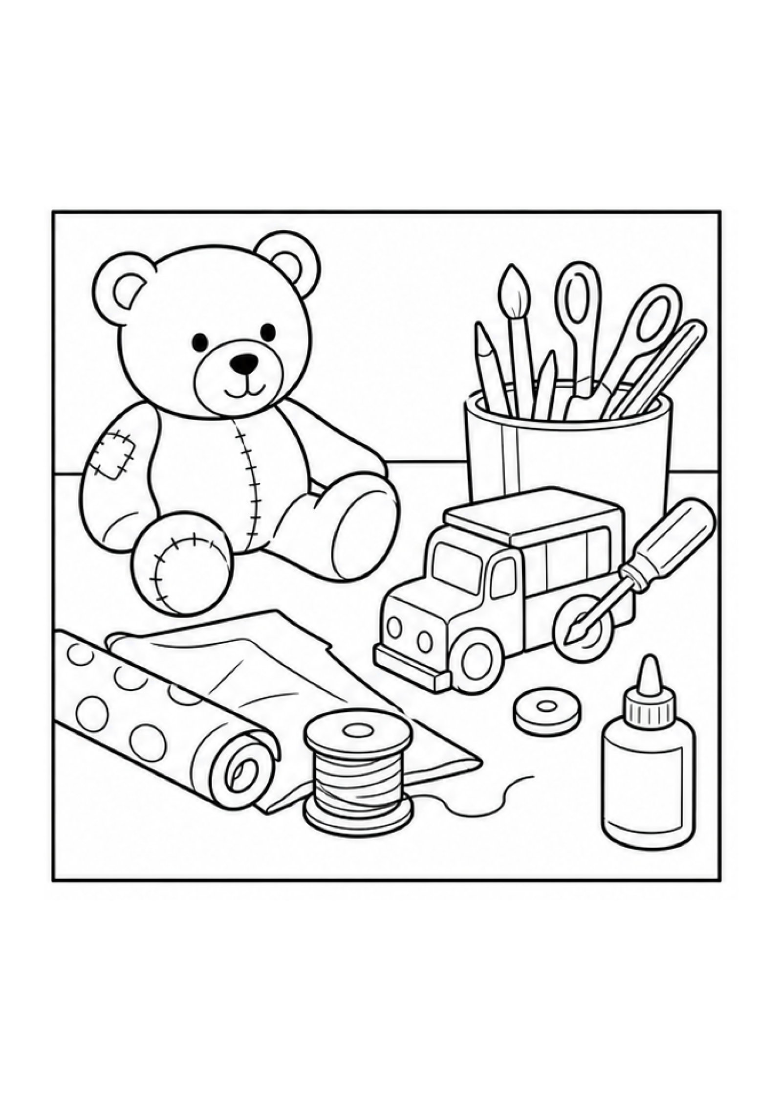 Eco Heroes Colouring Pack page 4 preview